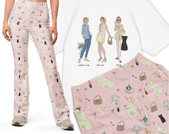 Elizabeth James Inspired Yoga Pants: 90s Movie Nostalgia