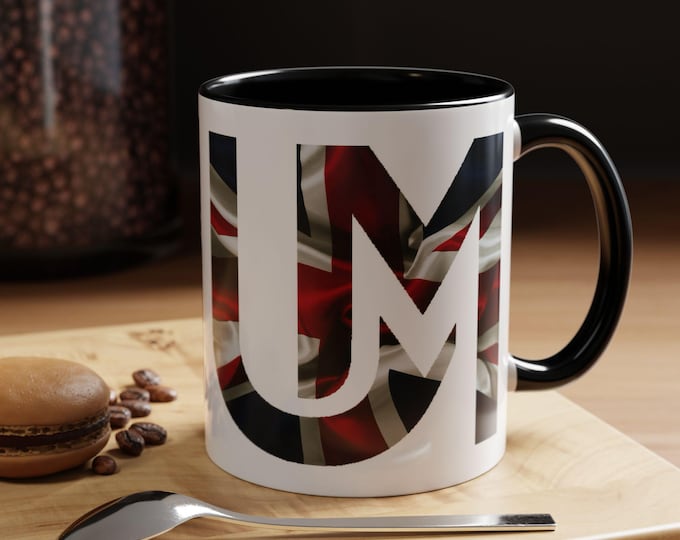 Patriotic Coffee Mug - Urban Mythic Union Jack British Flag Tea Cup