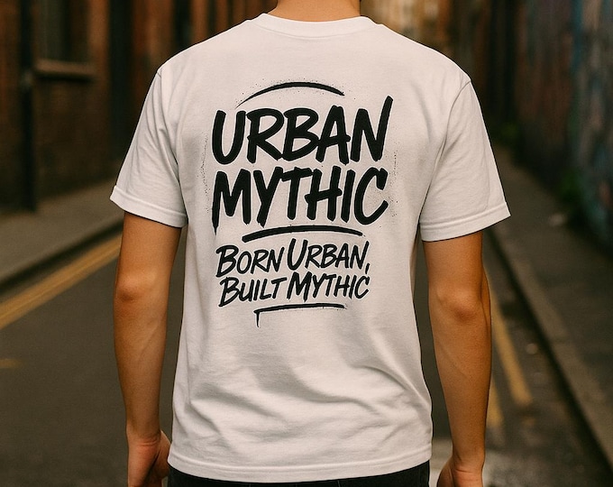 Urban Mythic "Graffiti" White T-Shirt