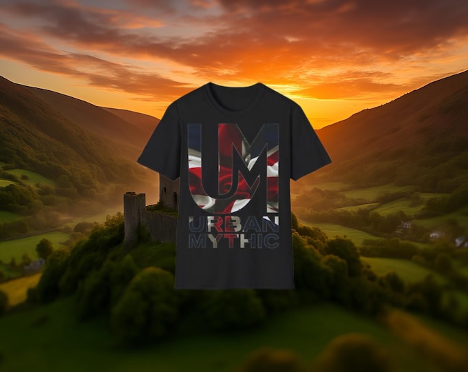 Black Union Jack T-Shirt | Urban Mythic Streetwear
