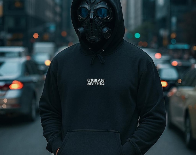 Urban Myth Black Hoodie