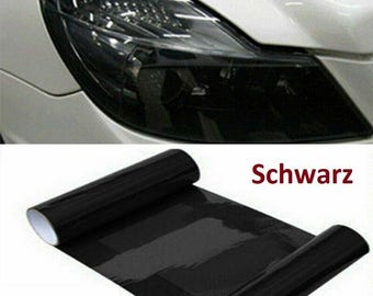 Lámina de luces traseras negra, lámina de luces traseras, lámina de faros de coche, resistente al agua y a los rayos UV