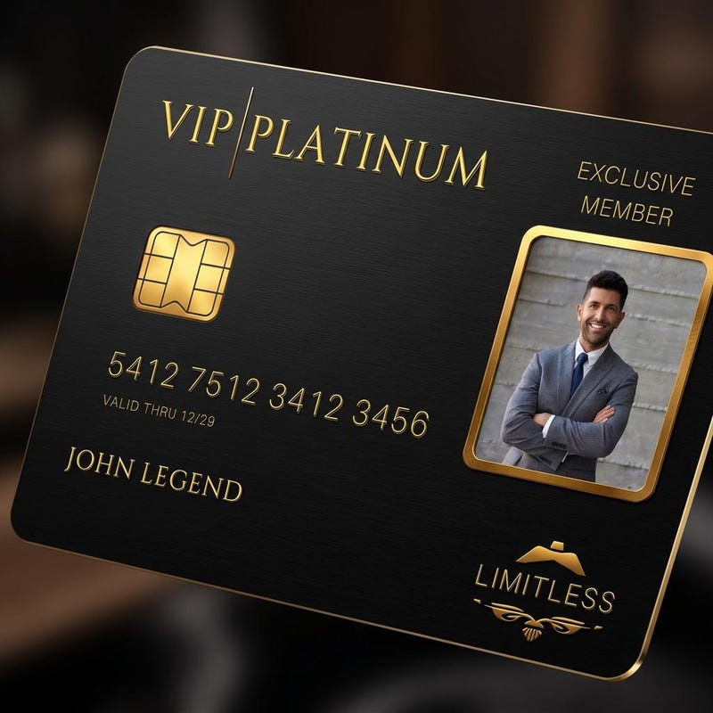 Vip Membership Card - Etsy