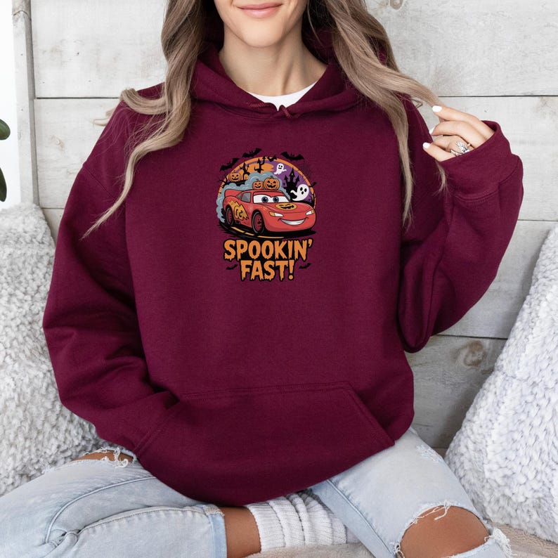 cars halloween shirt, cars halloween tee, disney pixar cars, halloween cars, halloween mcqueen, lightning mcqueen, lightning shirt, mcqueen, mcqueen halloween, mcqueen shirt, pixar cars shirt, race car shirt, spooky vibes shirt