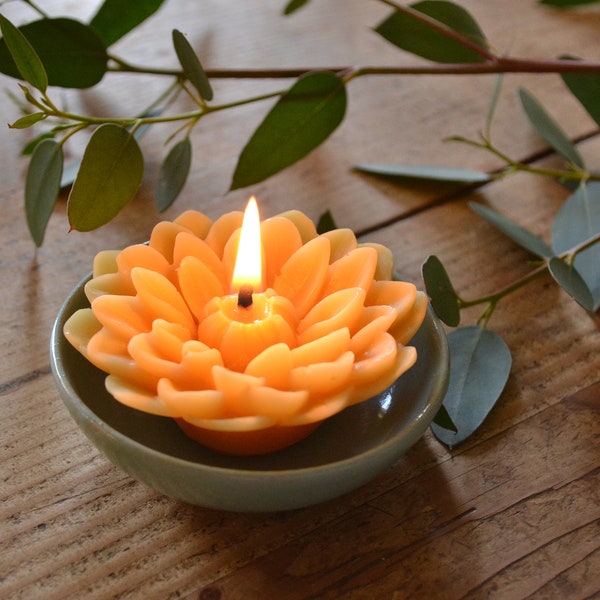 Flower Candle Etsy UK