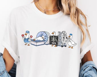 Comfort Colors® Radiologic Technologist Goose Shirt, Funny X-Ray Tech Shirt, Radiologic Technologist Shirt, CT MRI Goose Shirt, Medical Gift