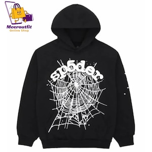 Sp5der hoodie black - Etsy 日本
