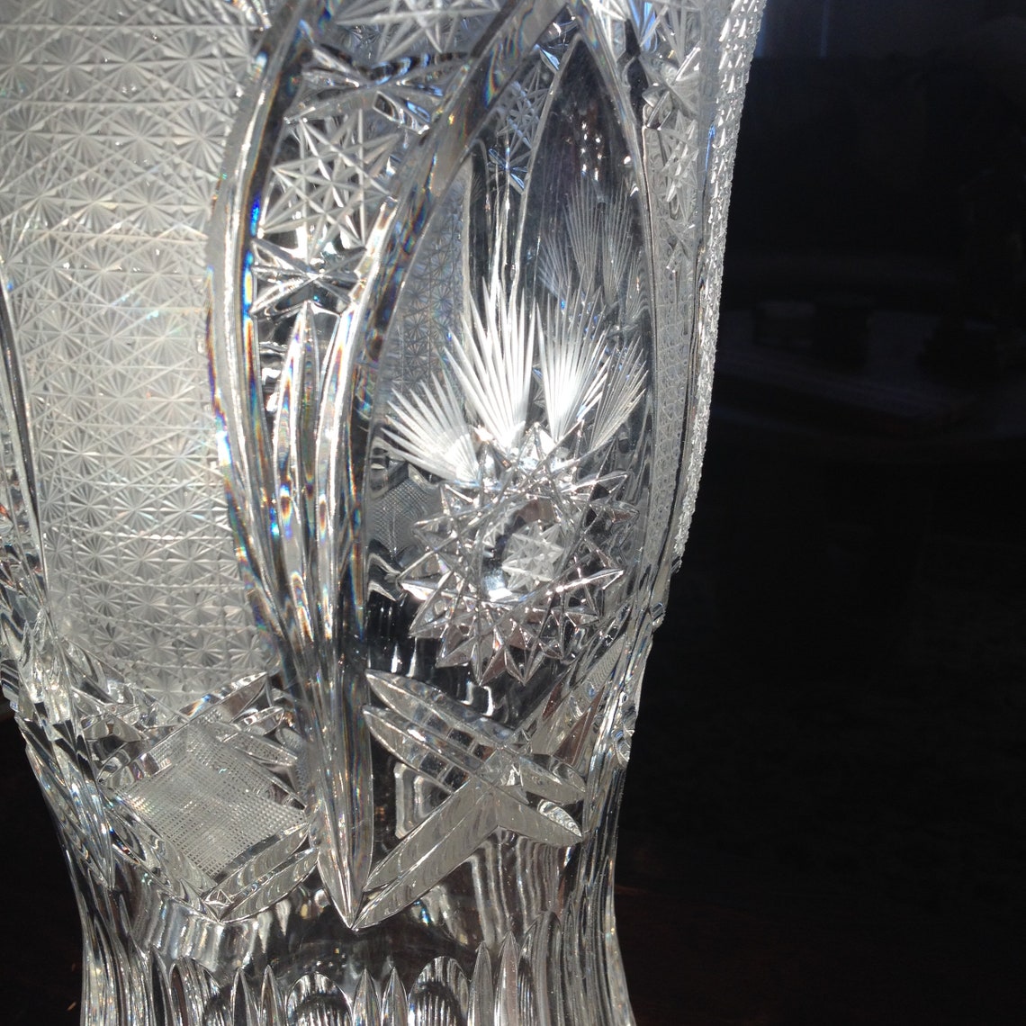 A Masterpiece of Hand Cut Crystal Etsy