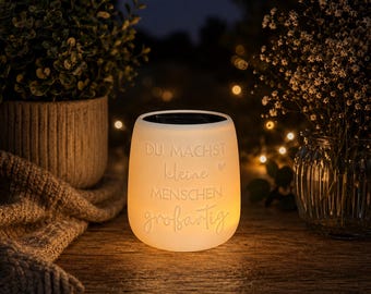 Solarwindlicht | Solarlampe | Abschiedsgeschenk | Kindergarten | Geschenkidee | Garten | Geschenk zum Abschied | Solar | Geschenk Erzieherin