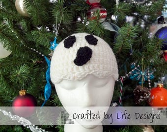 Ghost Crochet Hat Pattern