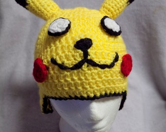 Pikachu Hat Crochet Pattern