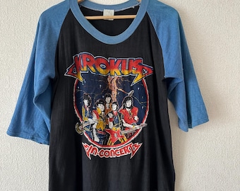 Vintage Kim Mitchell Raglan Tour Shirt – 80s Canadian Rock - Etsy