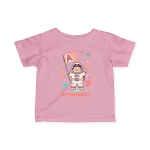 Astronaut Baby Tee: Soft Cotton Infant Shirt for Space Lovers