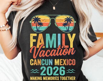 Familienurlaub Cancun Mexiko Zusammen machen PNG: Cancun Familienerinnerungen Reise png Urlaub (Digitaler Download)