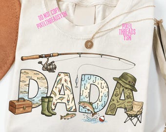 Offizieller erster Geburtstag (PNG), DADA des Großen (PNG), T-Shirt-Design für Allys ersten Geburtstag, Vatertagsgeschenk, Familienoutfit für die Angeltour (PNG)