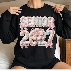 Senior Class of 2027 PNG Bundle, Graduation 2027 Designs, Senior Year Shirt Graphics, Class of 2027 Sublimation Pack, Senior 2027 png image 5