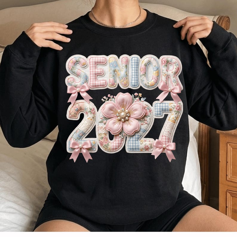 Senior Class of 2027 PNG Bundle, Graduation 2027 Designs, Senior Year Shirt Graphics, Class of 2027 Sublimation Pack, Senior 2027 png image 5