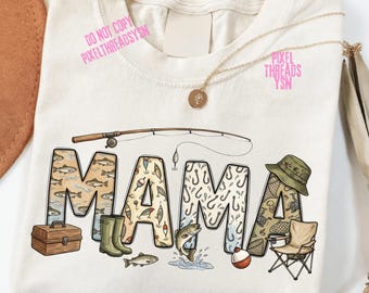 Mama of the Big One PNG, O-Fish-Ally 1st Birthday Tee, Fishing Party Family Outfit, Fishing Birthday Mom png First Trip (Digital Download)