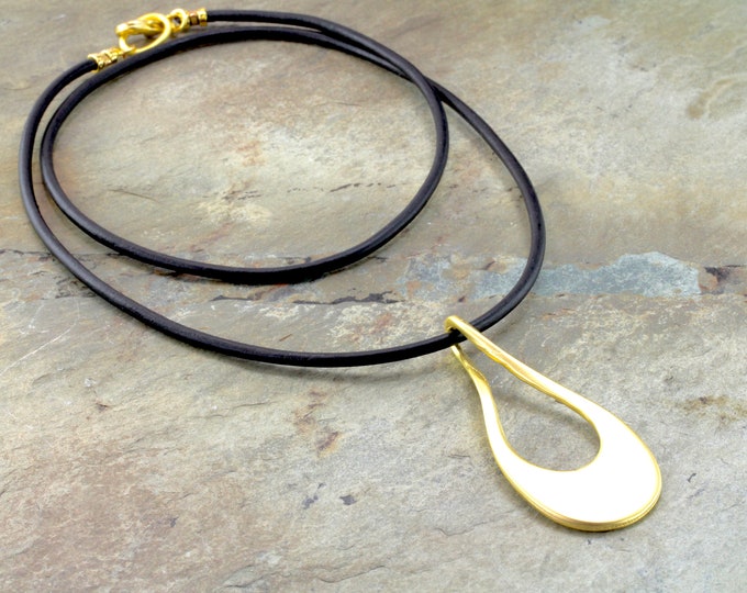 Organic Matte Gold Eyeglass Loop Necklace Eyeglass Chain Etsy