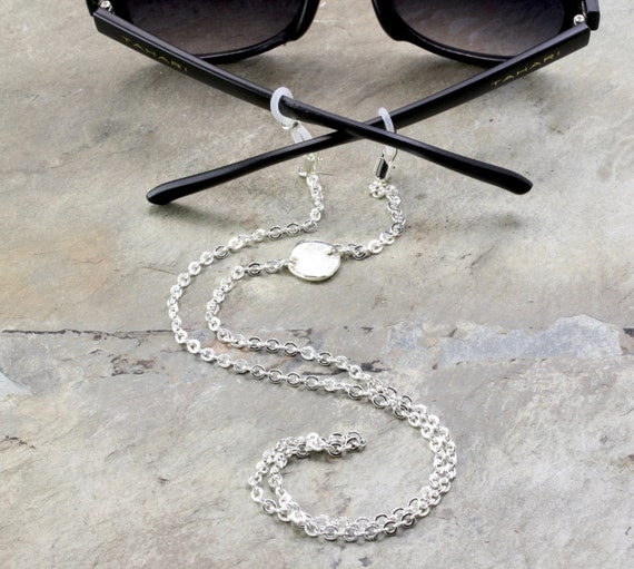 Solitude Silver Eyeglass Chain Designer Sunglasses Chain 