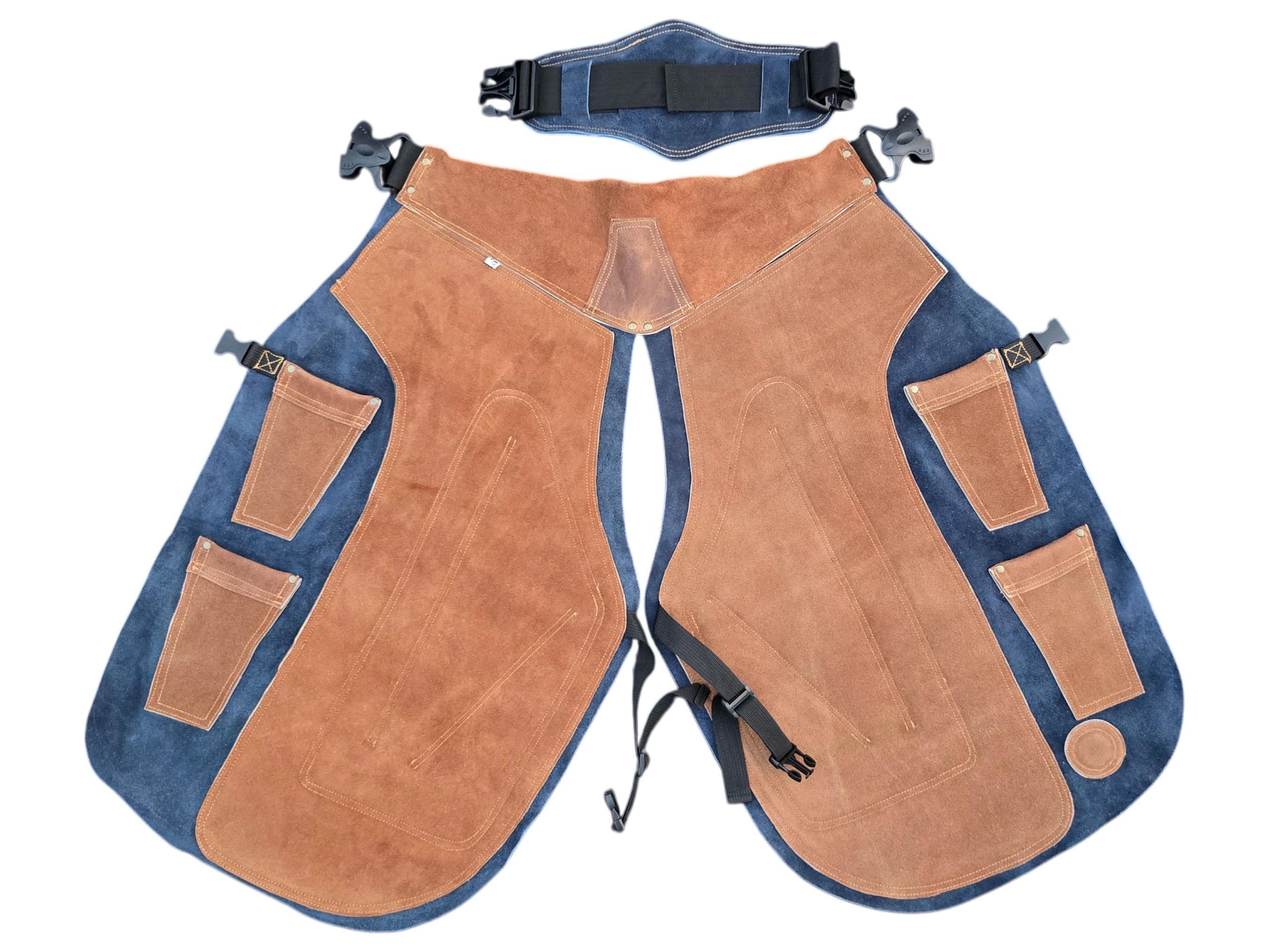 thumbnail image 2 of Tough 1 Farrier's Leather Apron – Horseshoer's Apron, 63-30 2 of 6