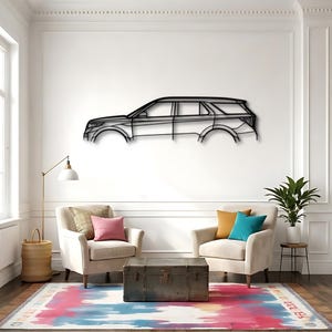 Explorer 2022 Car Metal Wall Art, Auto Enthusiast Wall Art For Garage Decor, Car Fan Gift Idea, High Quality LaserCut Car Sign