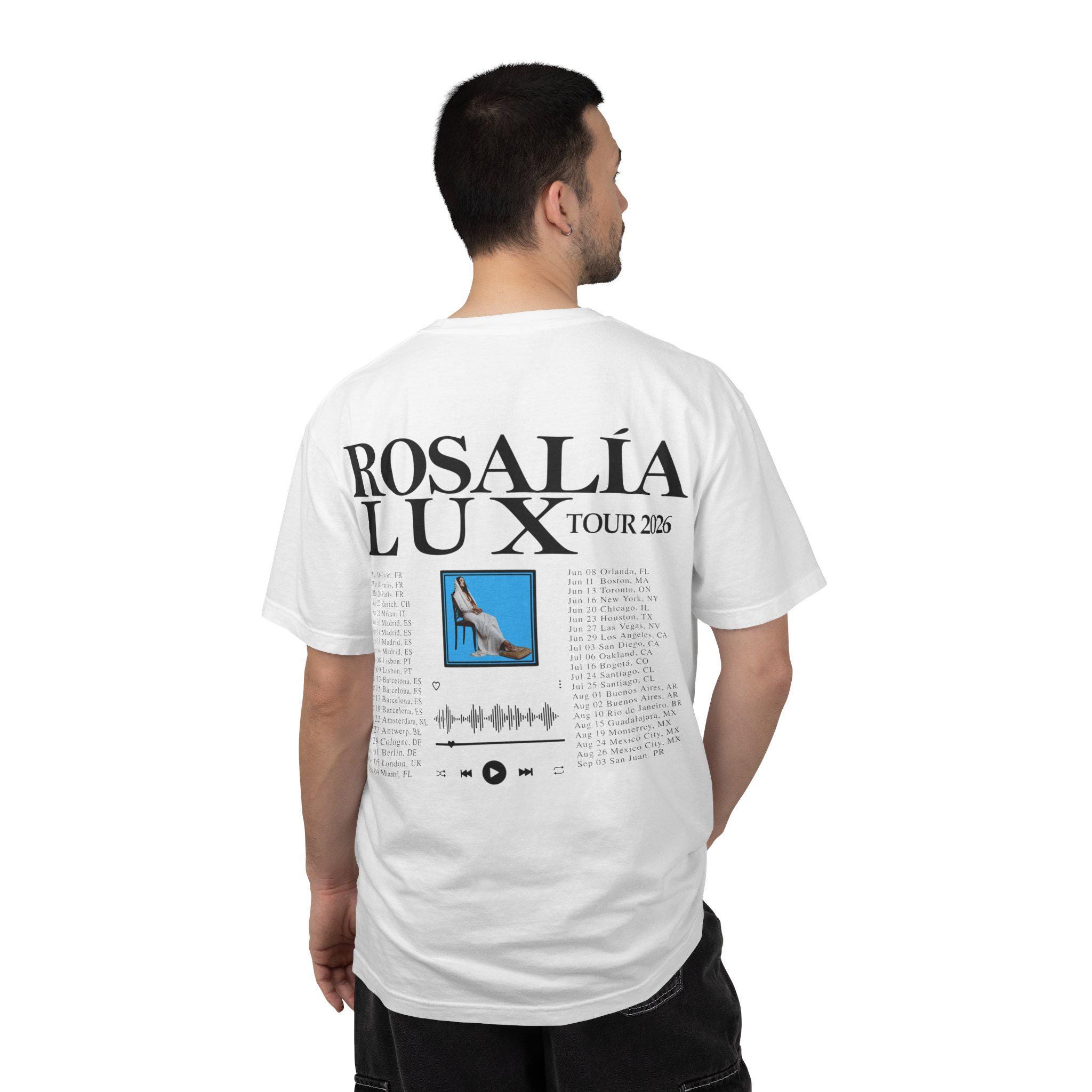 Rosalia Lux Tour 2026 T-shirt Digital File Design, (PNG