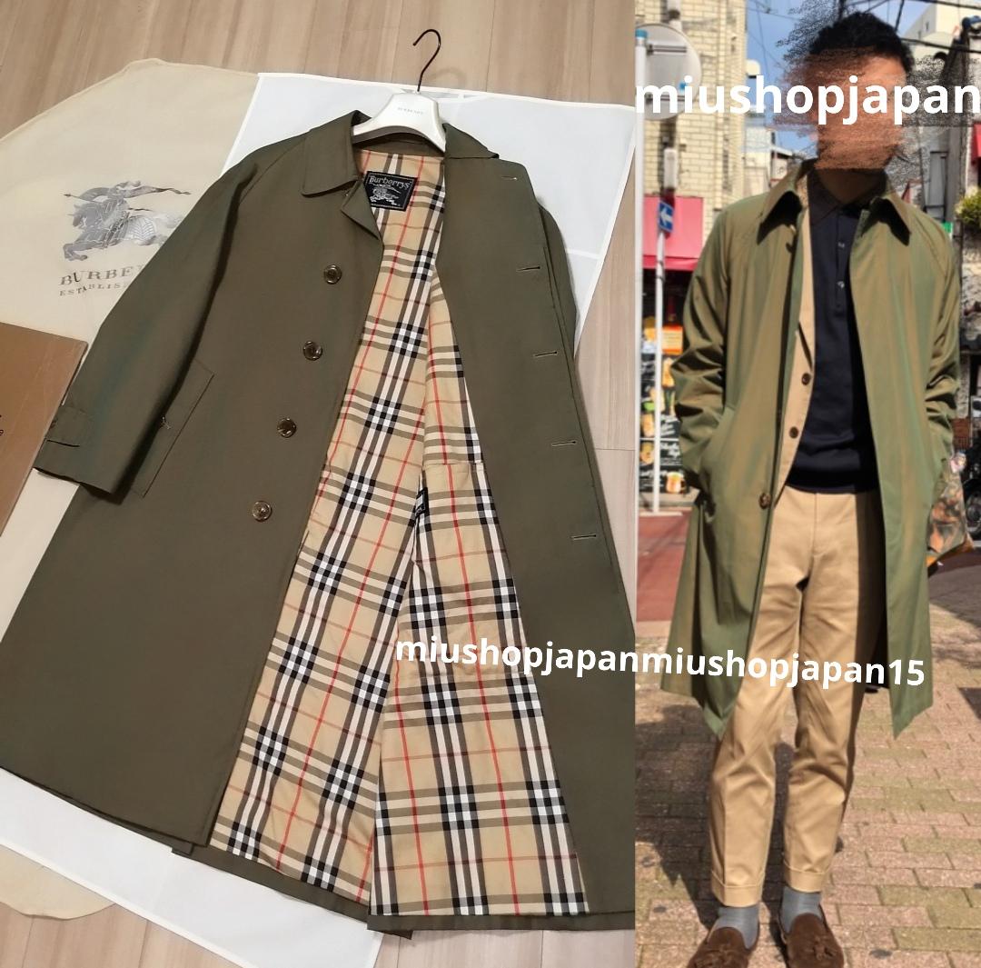 90‘s Burberrys Balmacaan coat liner Vintage Burberrys Coat Liner Trench Balmacaan Cotton Men'S