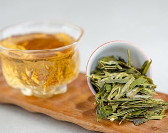 Organic Georgian Green Tea "Longjinidze", spring 2025. 50g in a package.