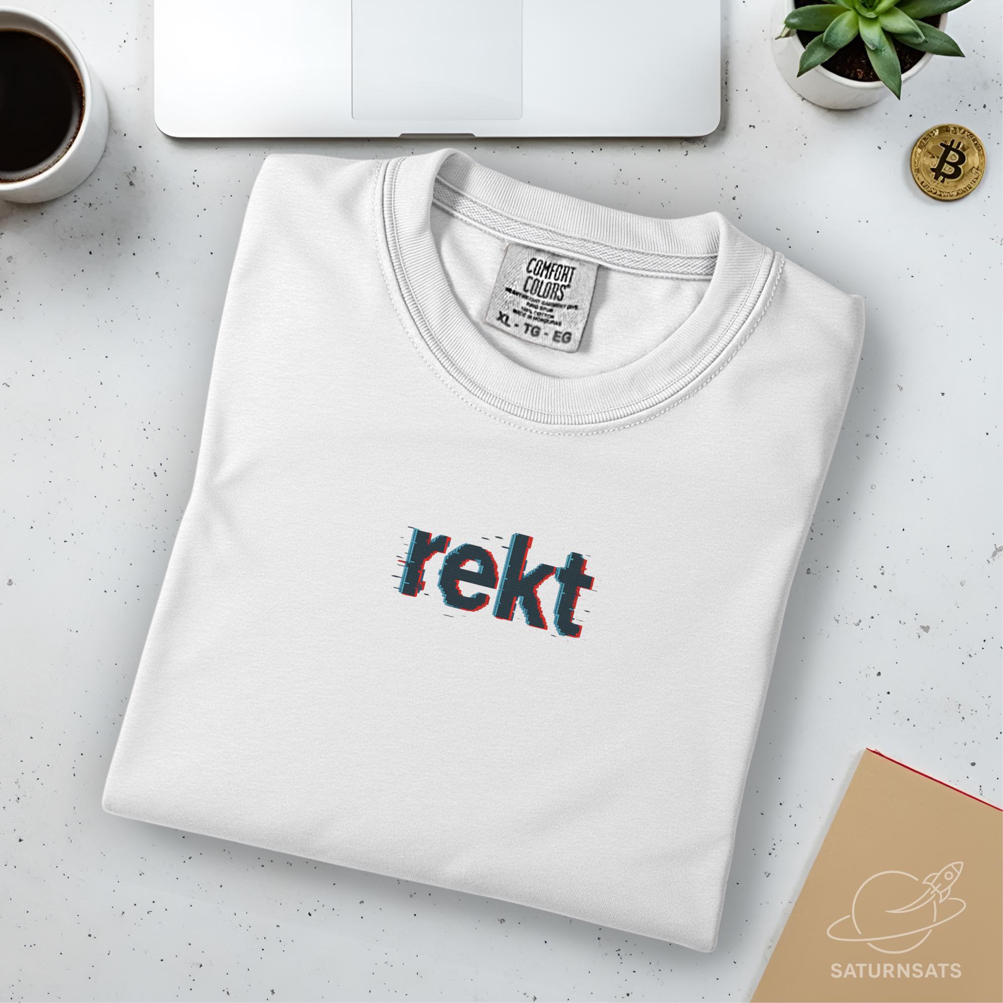 Rekt Crypto Trader T-shirt | Comfort Colors Garment-dyed Unisex Streetwear  Tee for Degens, Altcoin Traders, Crypto and Bitcoin Enthusiasts - Etsy  Israel