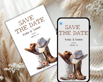 Vaquero rústico, reserva la fecha