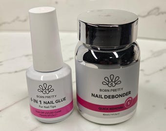 Ultimatives 3 in 1 DIY Gel-Kleber und Entferner-Nägel-Kit