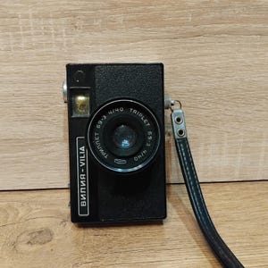 Étui en Cuir Véritable Original pour Appareil Photo FED-4, Russie, années 60-70 - France