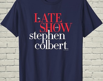 Camiseta de The Late Show con Stephen Colbert