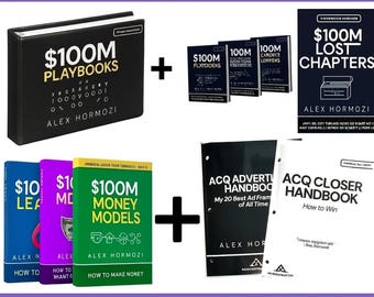 Alex Hormozi – 100M Money Models Bundle | Complete Business Blueprint for Massive Scaling (Digital PDF Download)
