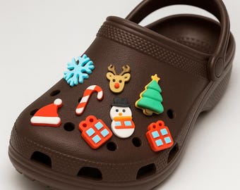 Christmas Crocs Charms , 7-Piece STL Set, for Nurse and Doctor