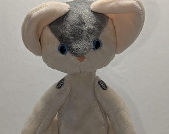 Handmade Sphynx (Hairless) Cat: Realistic & Cuddly Stuffed Animal, 13"