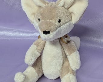 ポーズをとれるフェネックギツネのぬいぐるみ、オーダーメイド、リアル