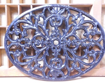 Vintage Extra long Metal Trivet