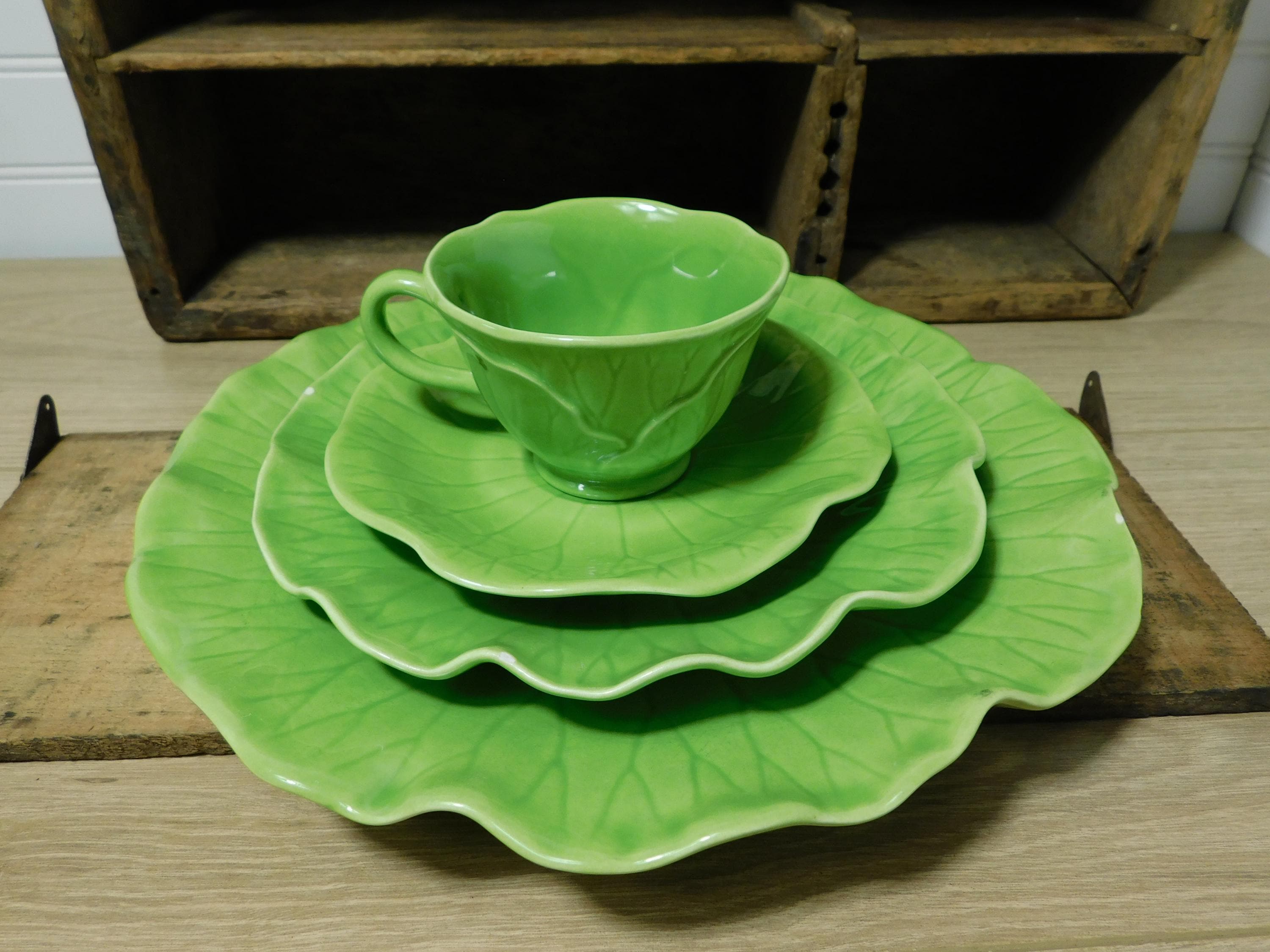 Lettuce Plate Vintage - Etsy
