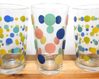 Fiesta Loops and Dots Glasses Glassware
