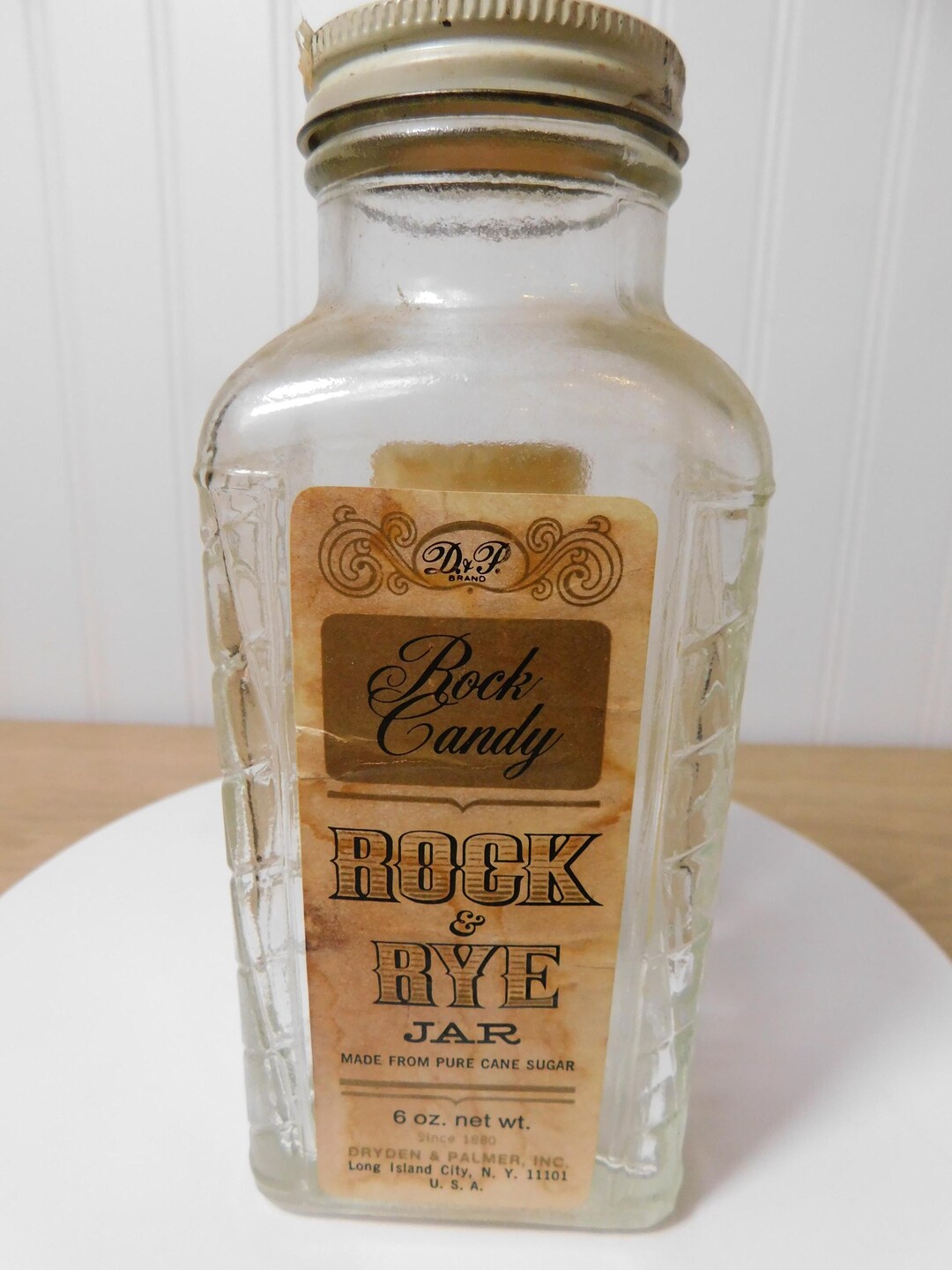 Vintage Collectible Bottles - Rock Candy Rock and Rye Bottle - Etsy