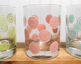 Fiesta Glasses Double Old Fashioned Glasses