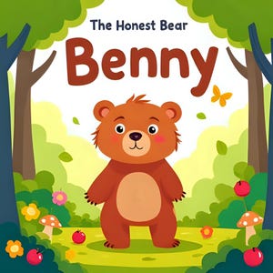 Printable Kids Storybook | The Honest Bear | Moral Story for Children | Teaches Honesty & Kindness | Educational PDF for Ages 3–9