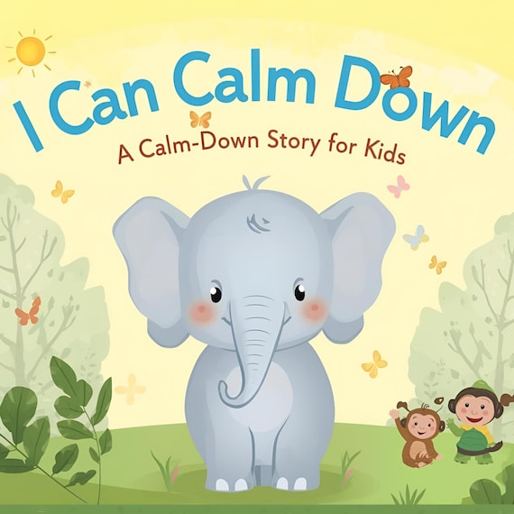 I Can Calm Down | Emotional Regulation Story for Kids | Anger Management Picture Book | Social Emotional Learning | Printable Kids Book