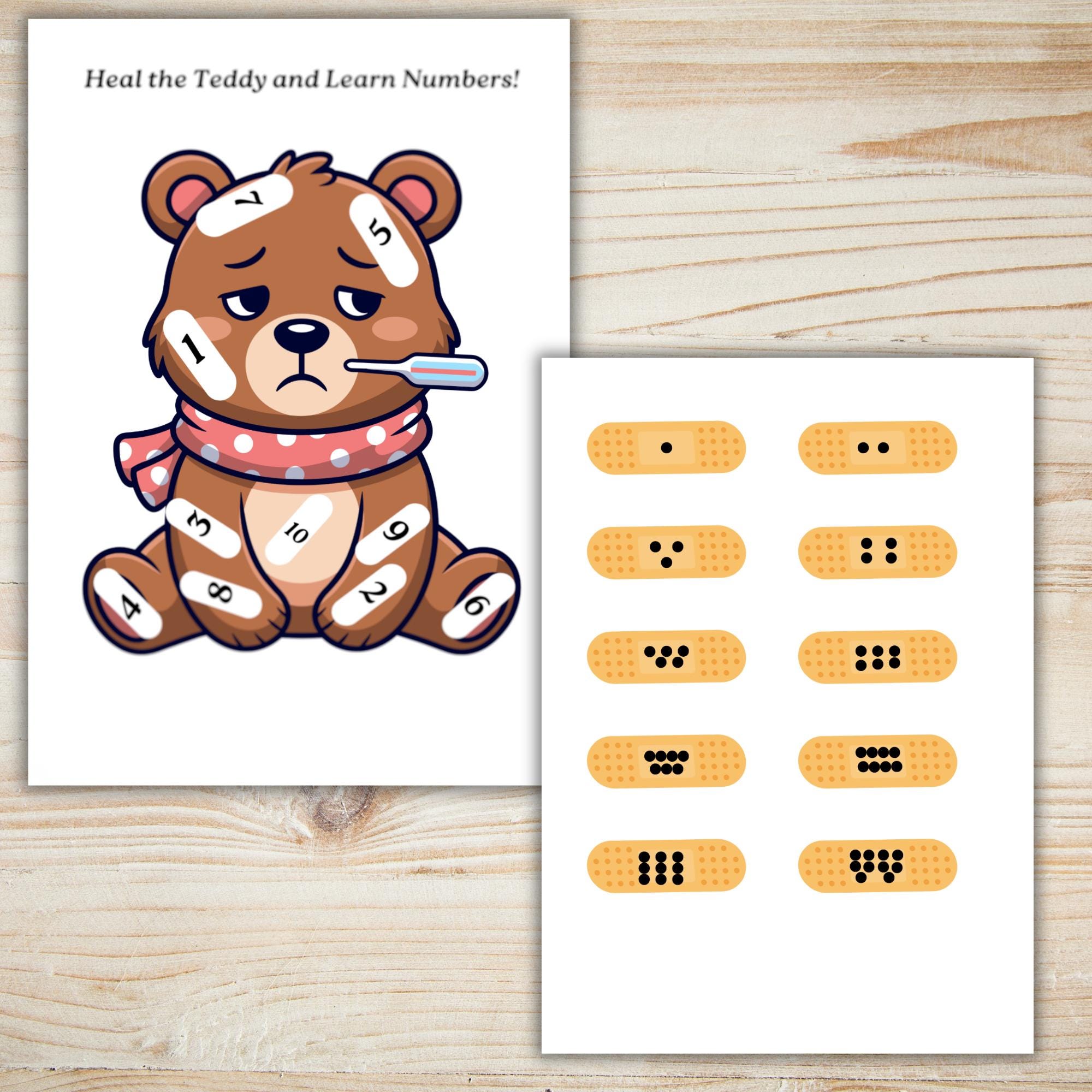 Heal the Teddy & Learn Numbers | Educational Game for Kids ...