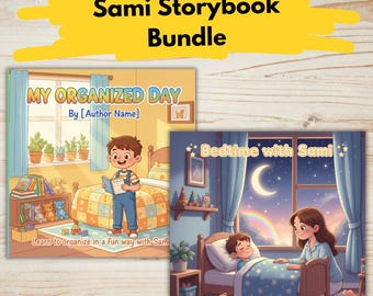 Sami Storybook Bundle | 2 Printable Kids PDF Books | Healthy Eating & Bedtime Routine | Educational Children Stories Ages 3–9