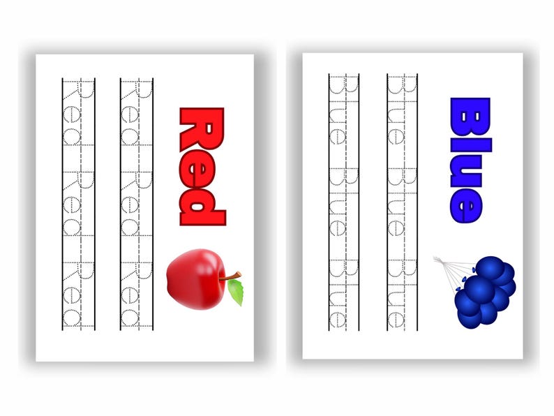 Colors Learning Worksheets for Kids | Printable Color Activities for ...