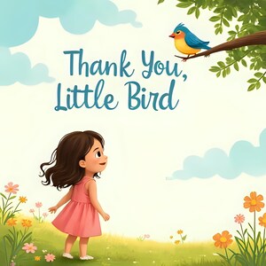 Printable Kids Storybook | Thank You, Little Bird | Moral Story for Children | Gratitude & Kindness | Educational PDF for Ages 0–12