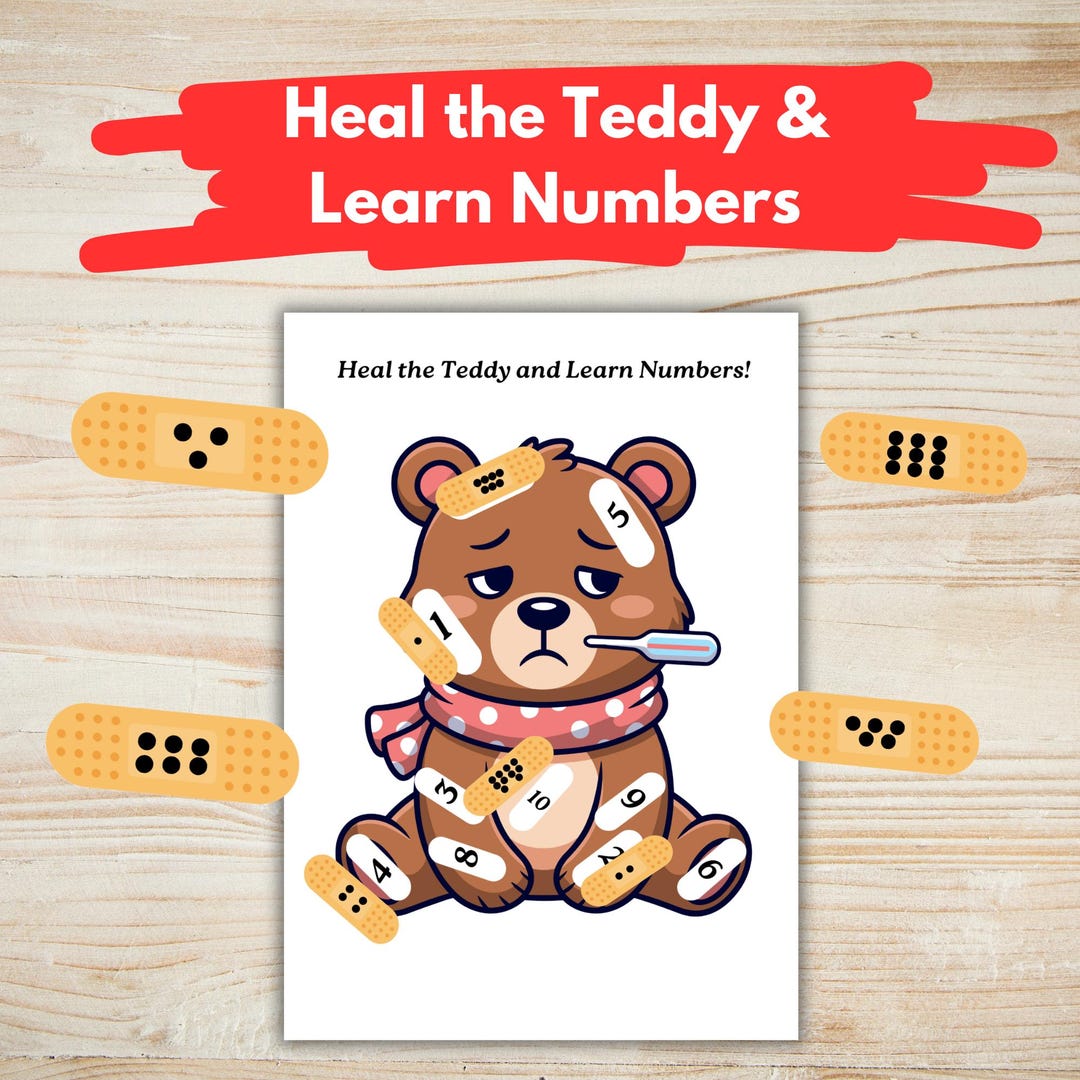 Heal the Teddy & Learn Numbers | Educational Game for Kids ...
